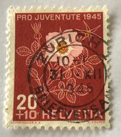 PRO JUVENTUTE  BRIEFMARKEN GESTEMPELT  