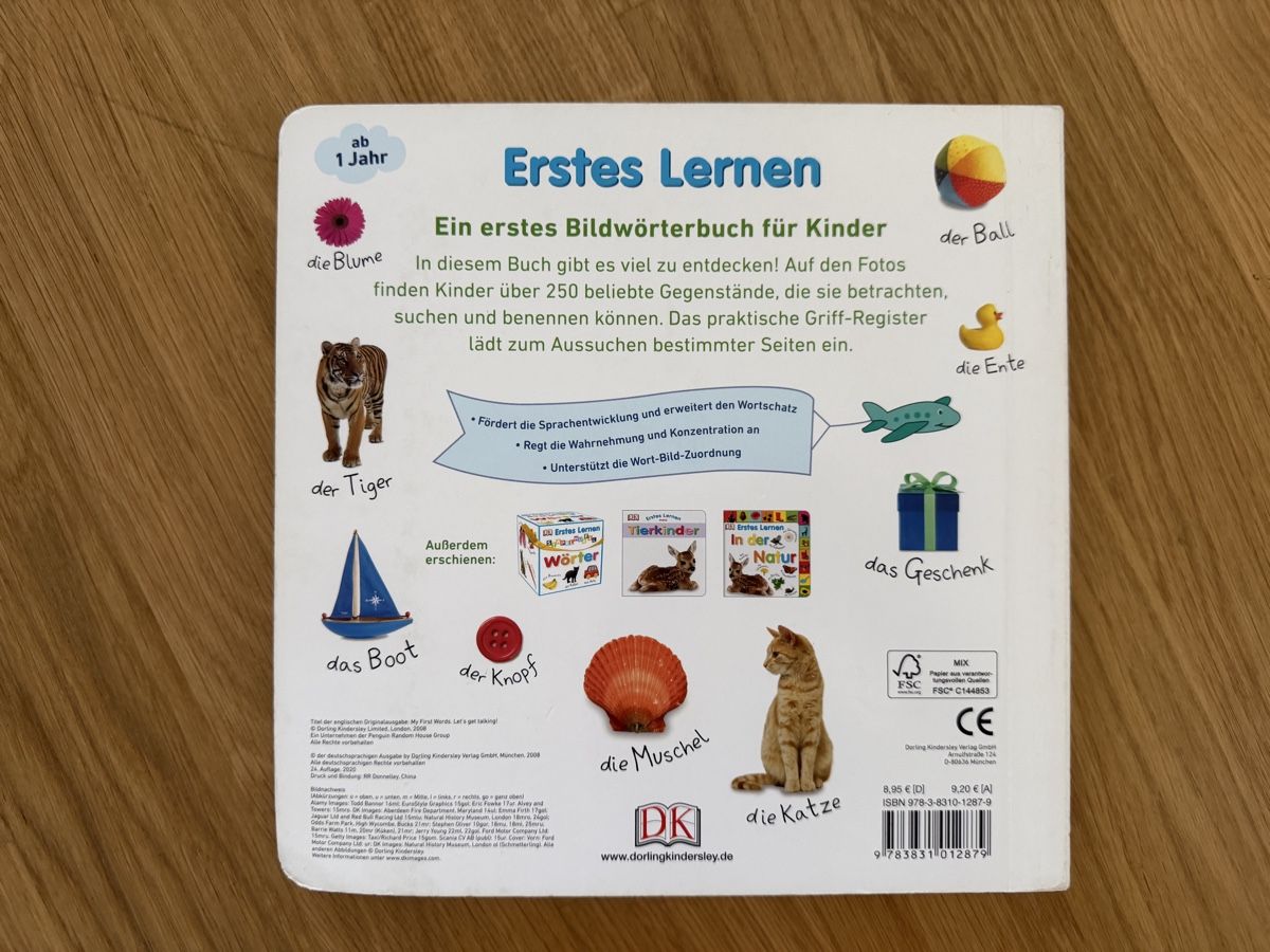 Libri: Buch Erstes lernen - Wörter  – Usato da Rheinfelden venduto da dBartel 1
