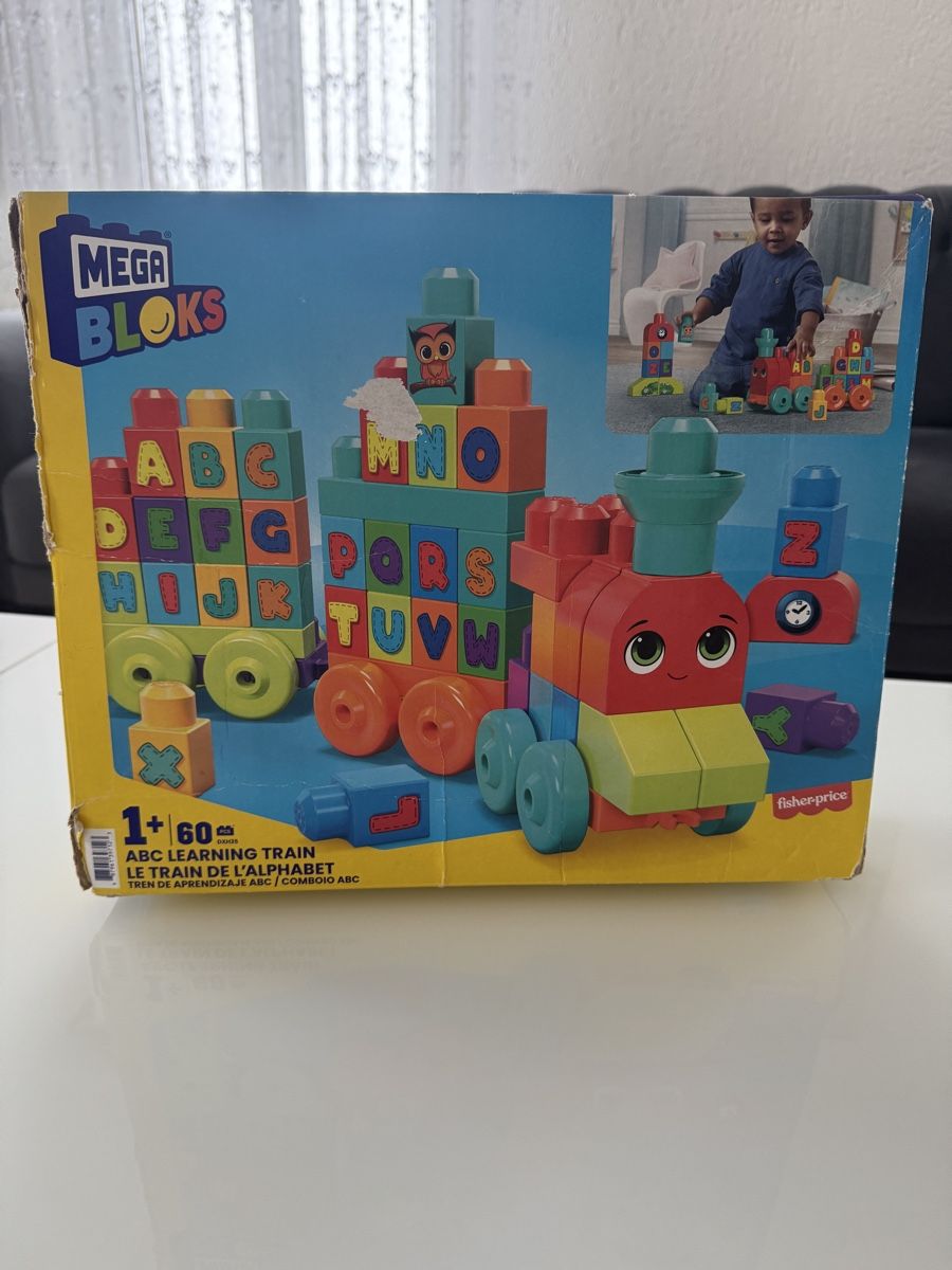 Spielzeuge: Mega Bloks ABC Eisenbahn Zug 60 Teile – Gebraucht aus St. Margrethen SG von des_lb7v