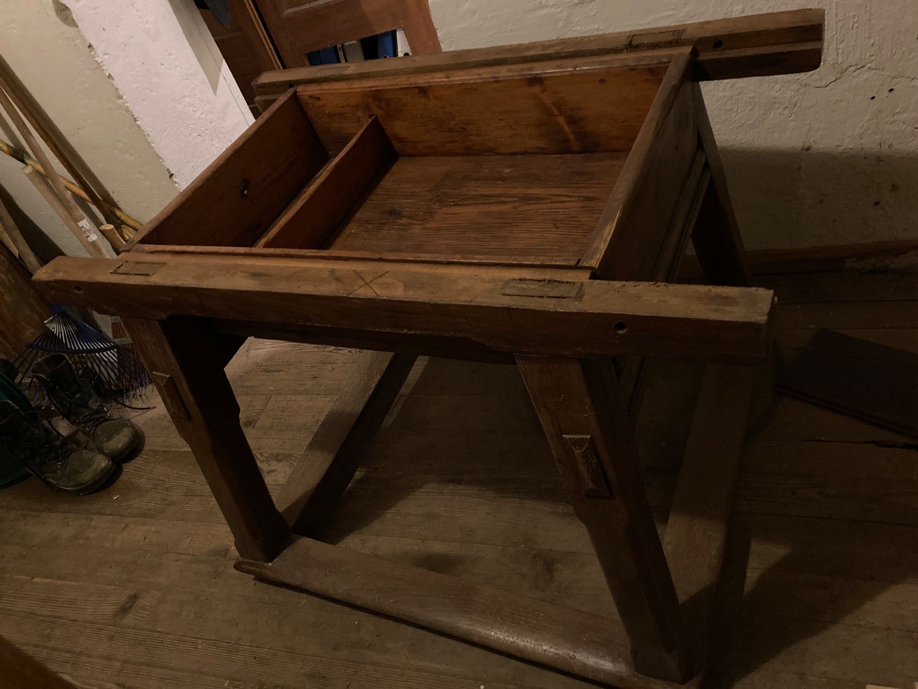 Tische: Holztisch mit Schublade Antik Restauriert – Gebraucht aus Zürich von vivster40 5