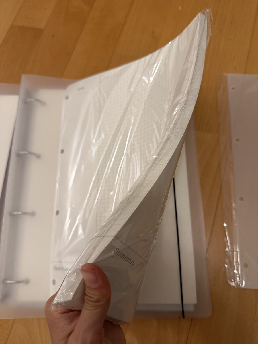 Ordner: Ringbuch mit 4 Ringen, A4, 4ring loose-leaf notebook – Neu (gemäss Beschreibung) aus Zürich von arr_vq5w 6