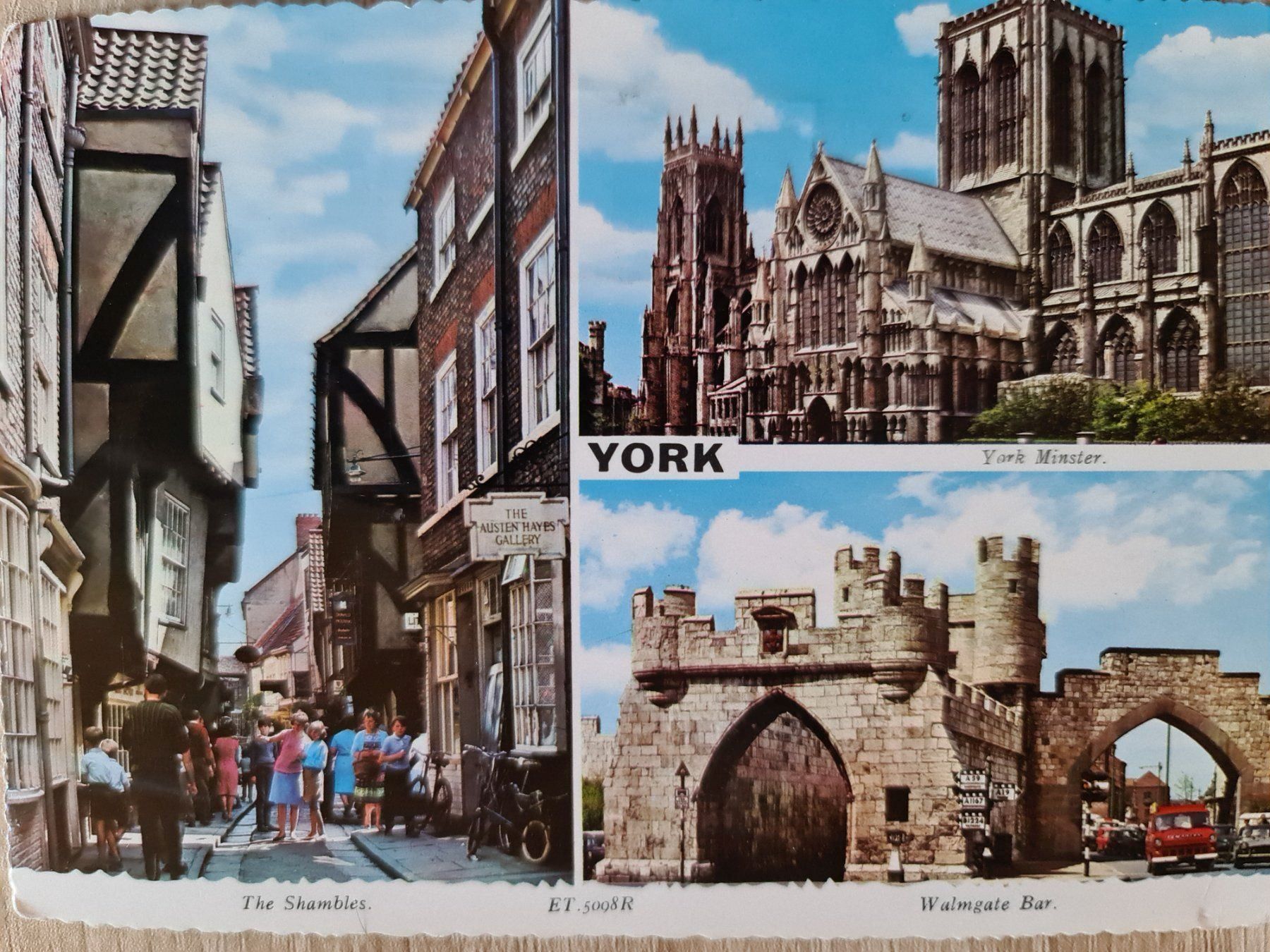Cartoline postali: Ansichtskarte York – Usato da Dintikon venduto da Vexi