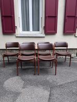 Série de 6 chaises de salle à manger Erik Buch 
