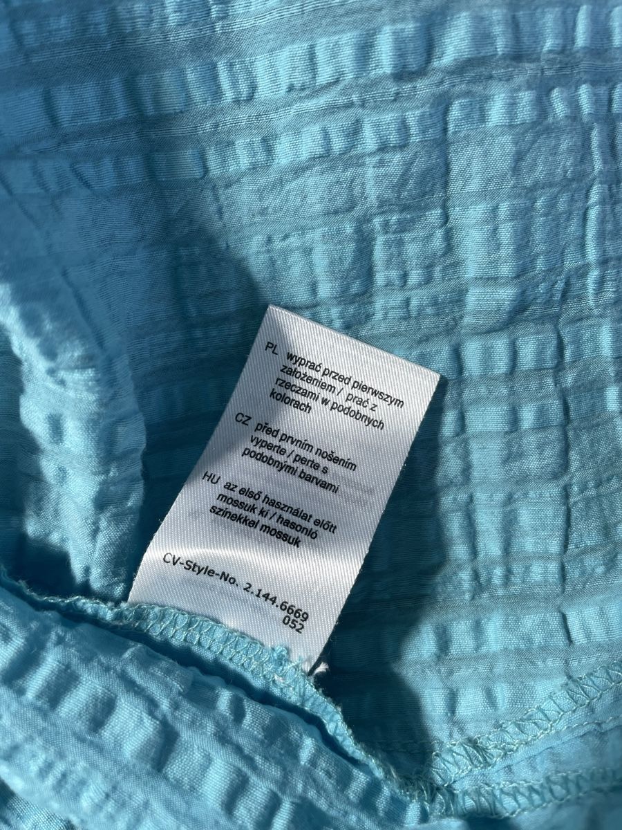 Camicette: hell blaue Bluse Gr 40 M Frühling Sommer Basic damen 212 – Usato da Vinelz venduto da sonnenmond77 5