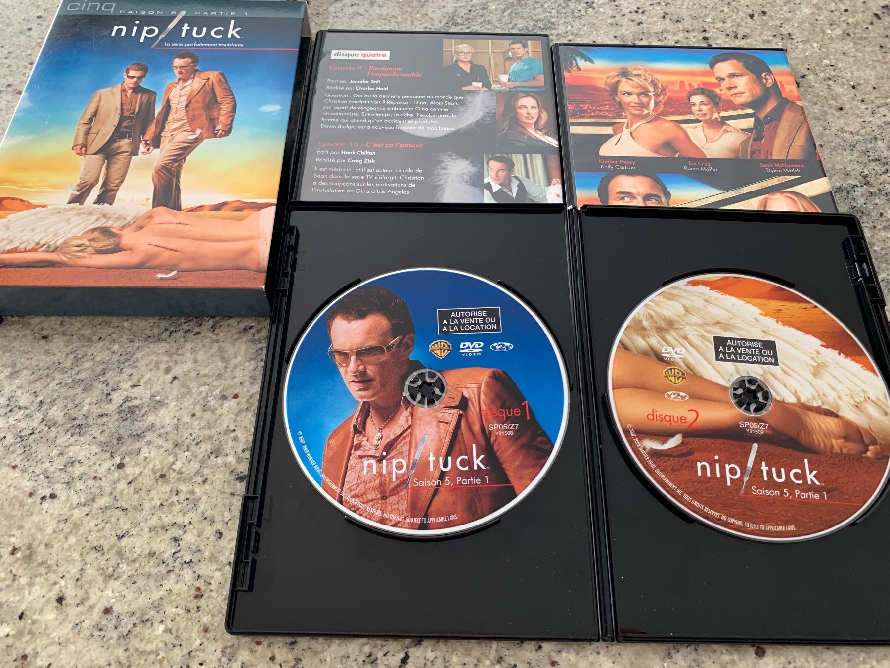 Tutti i DVDs: Coffret DVD Nip/Tuck Saisons 1-6 – Usato da Genève venduto da sunsustains 7