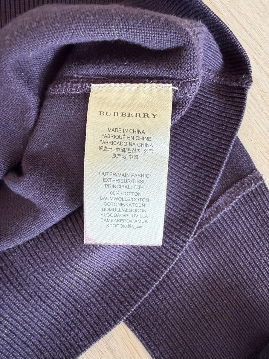 Burberry Maglioni & Felpe: Burberry Pullover Gr. M, Violett, Top Zustand! – Usato da Brüttisellen venduto da Molemo 2