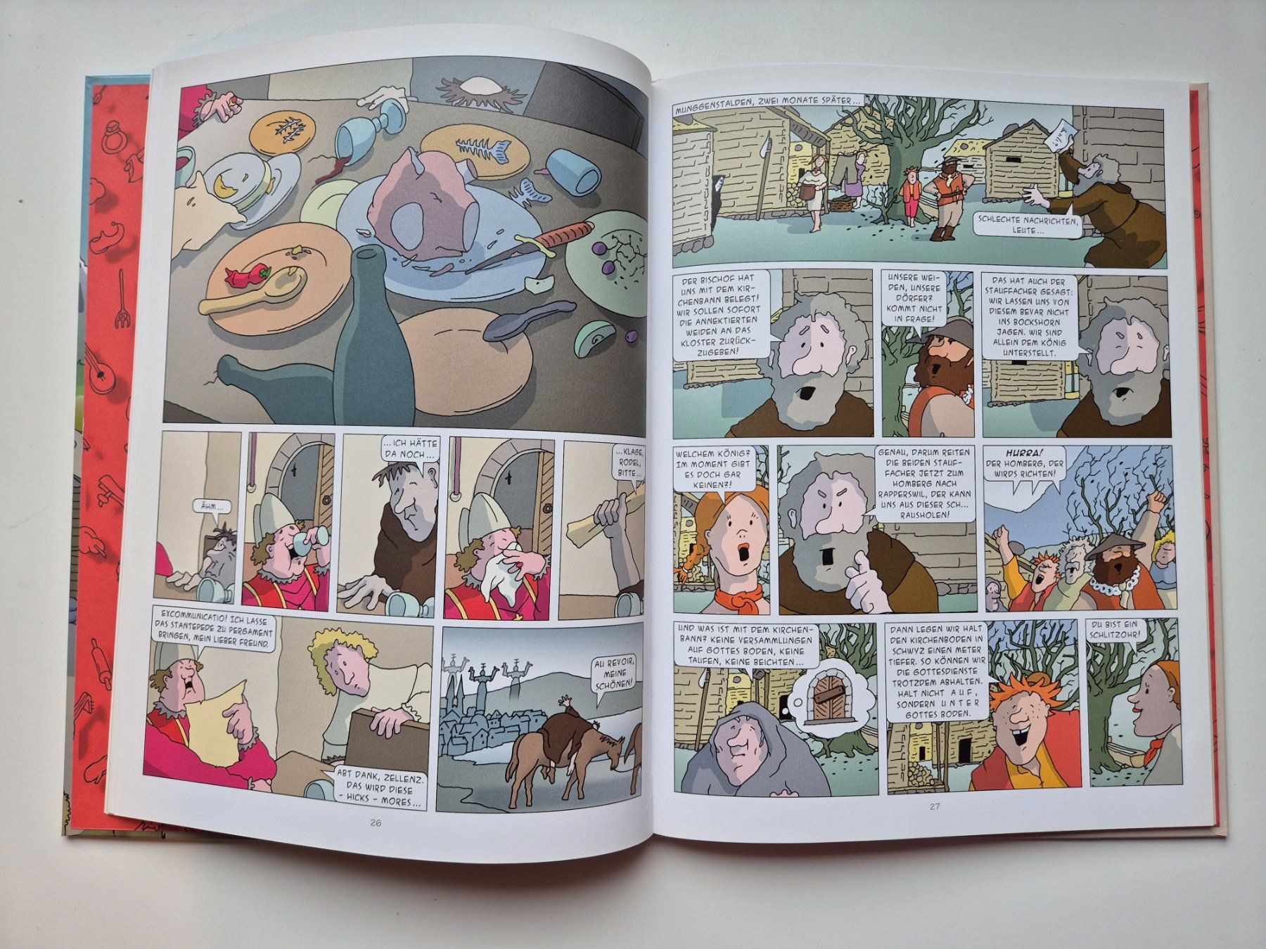 Fumetti: Die Munggenstadler und der Klosterturm   ⛰   Schweizer Comic – Nuovo (secondo la descrizione) da Niederweningen venduto da Obson 1