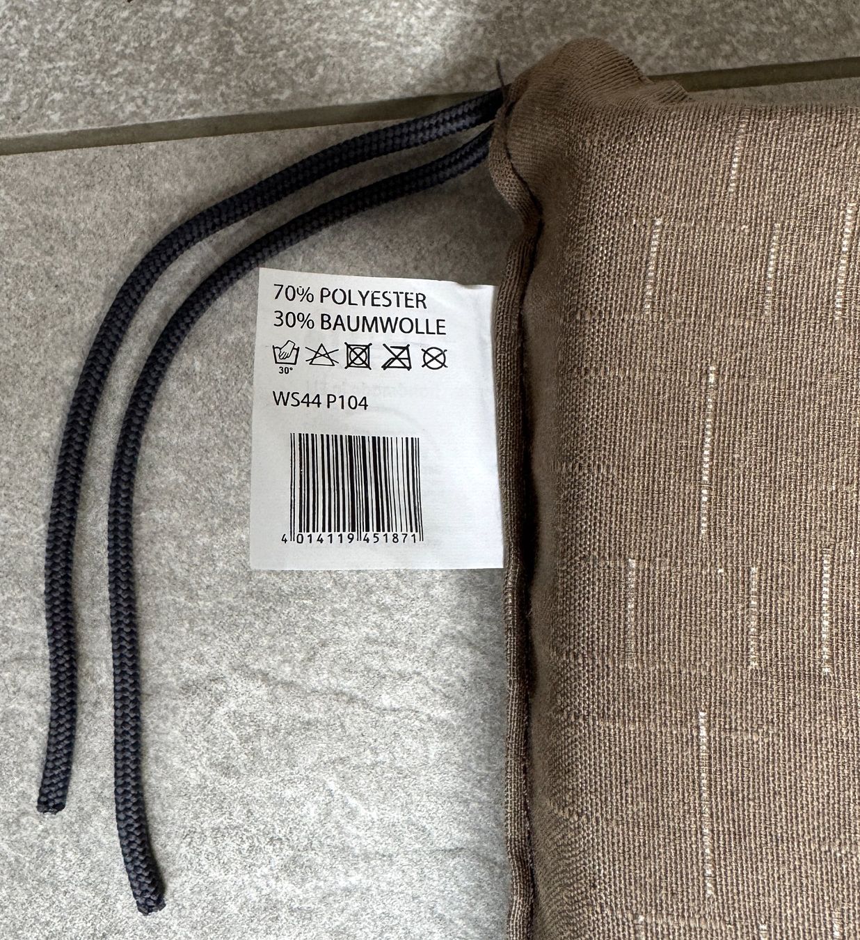 Kissen: 6 Outdoor Sitzkissen – Neu (gemäss Beschreibung) aus Frick von Tartaruga-6 2