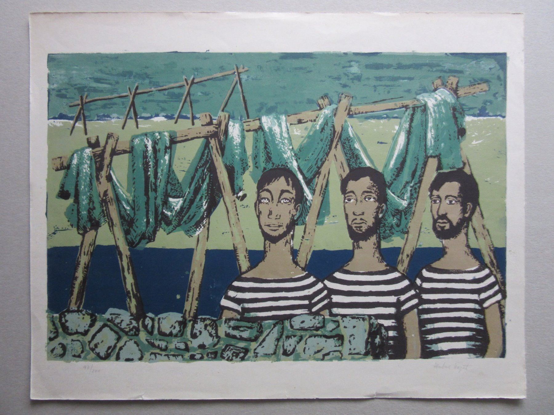 Grafica & Litografie: Zivka Pajic    LITHOGRAPHIE – Usato da Gersau venduto da grafik-kunst