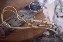 Armband Aquamarin      Verstellbar    Fein
