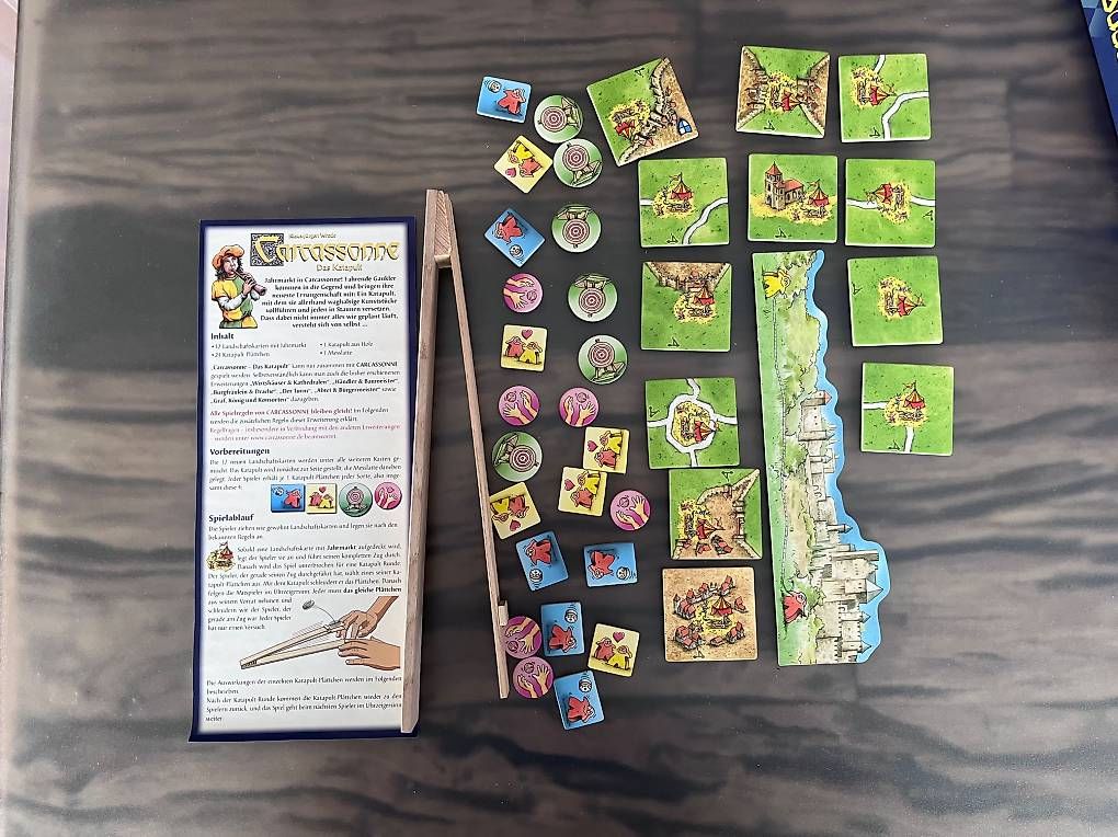 Giochi: Carcassonne 7. Erweiterung Das Katapult – Nuovo (secondo la descrizione) da Hohenrain venduto da Manuelch01 2