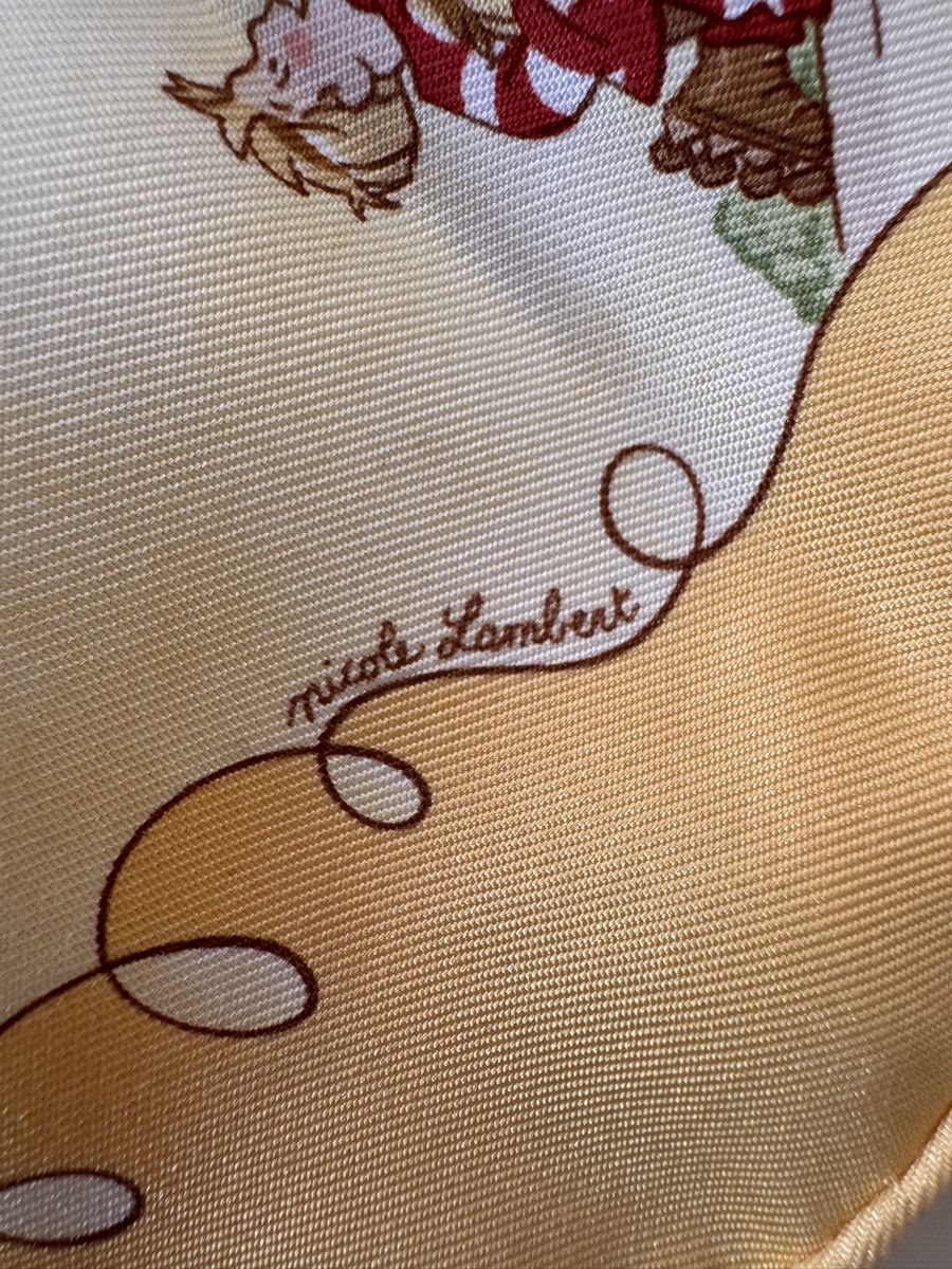 Hermès Foulard & Sciarpe: Hermès gavroche Les Triplés – Nuovo e nell'imballaggio originale da Genève venduto da Allisgood 6