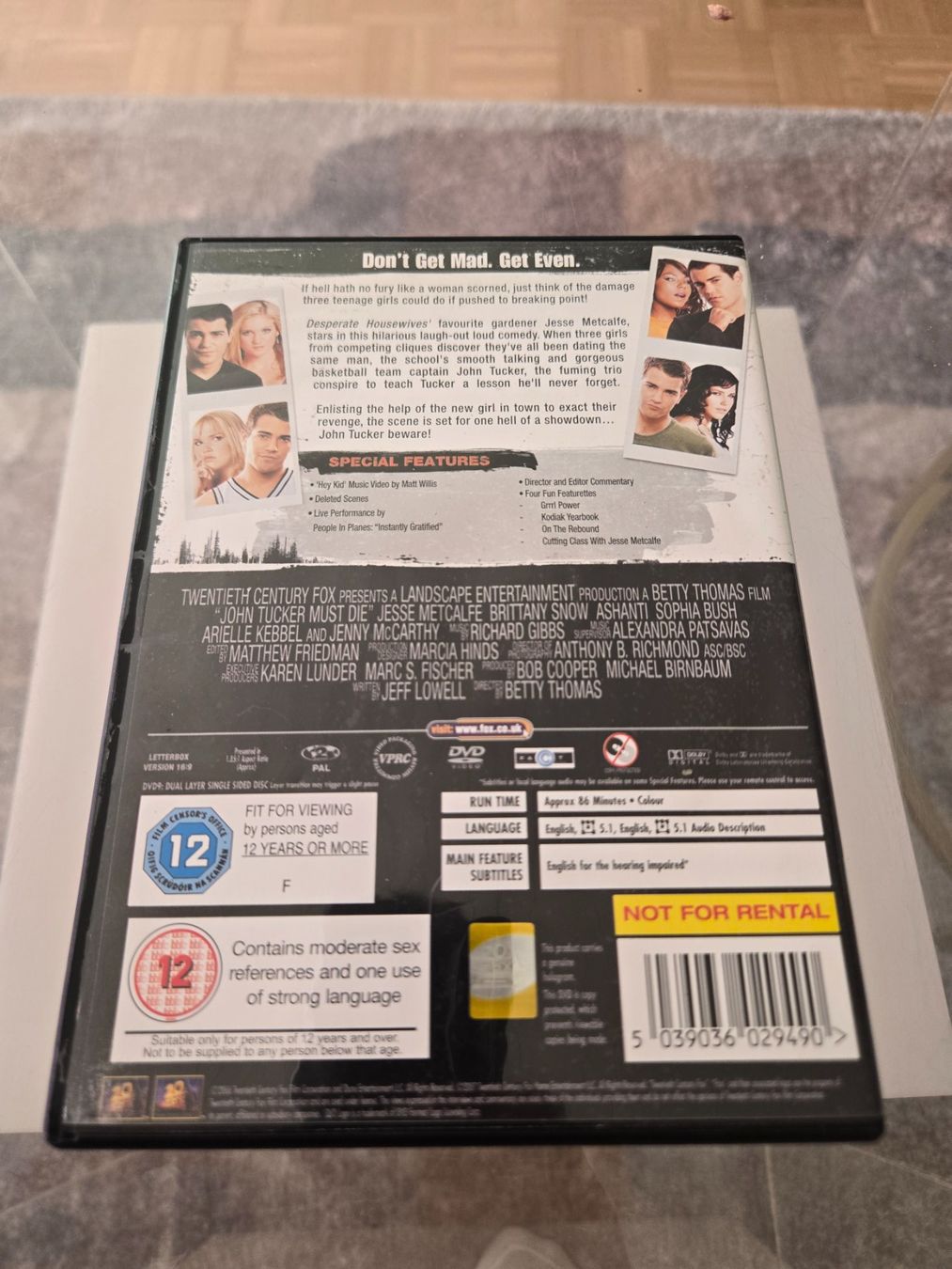 Tutti i DVDs: John Tucker Must Die DVD – Usato da Bussigny venduto da Kfdlt 1