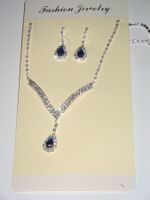 3-teiliges Schmuckset sapphire