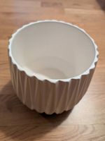 Vase, weiss