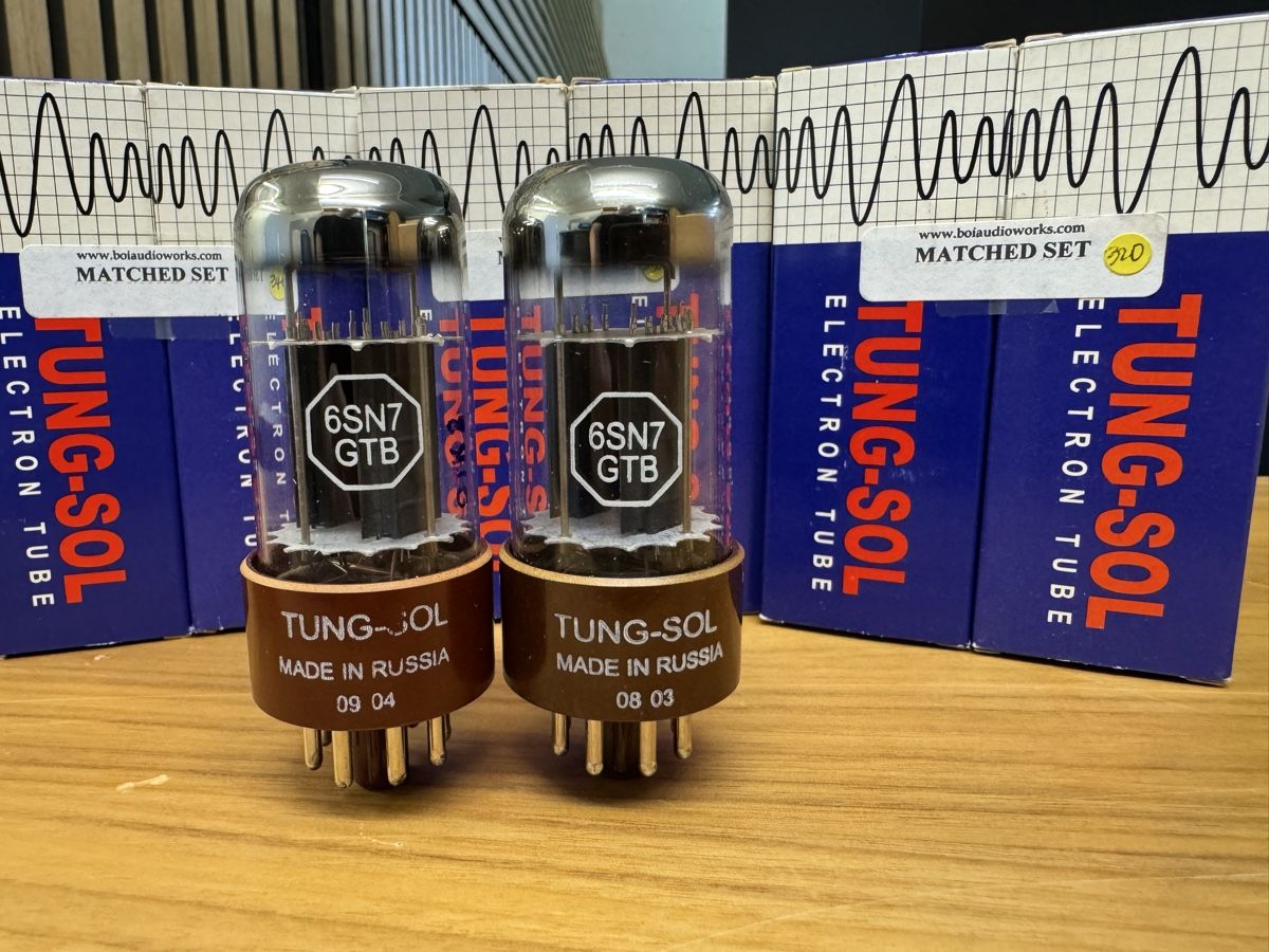 Amplificateurs: TUNG-SOL 6SN7GTB – Neuf (Voir description) à Ebertswil par audivero