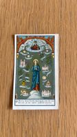 Alte Andachtskarte Maria, unbefleckt, vintage, Top!