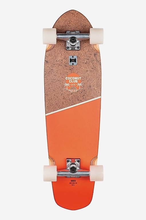 Globe Skateboards: Cruiserboard neuf Globe Big Blazer, Coconut / Mandarin, 32" – Usato da Sugiez venduto da factorysportoutlet