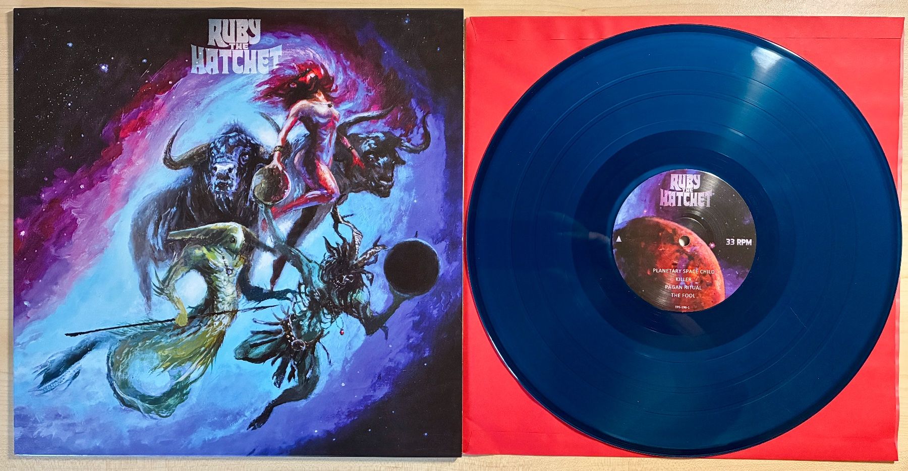 Vinyles: Ruby The Hatchet - Planetary Space Child, Col. Vinyl, Neu – Neuf avec emballage d'origine à Buchberg par ICM-Tapefan-1961-MCS