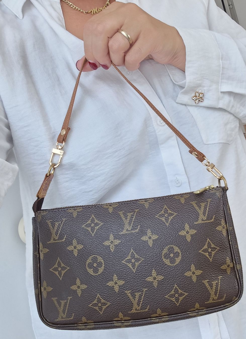 Louis Vuitton Borse da donna: Louis Vuitton Pochette Accessoires Monogram Canvas – Usato da Niederteufen venduto da Mira_72 8