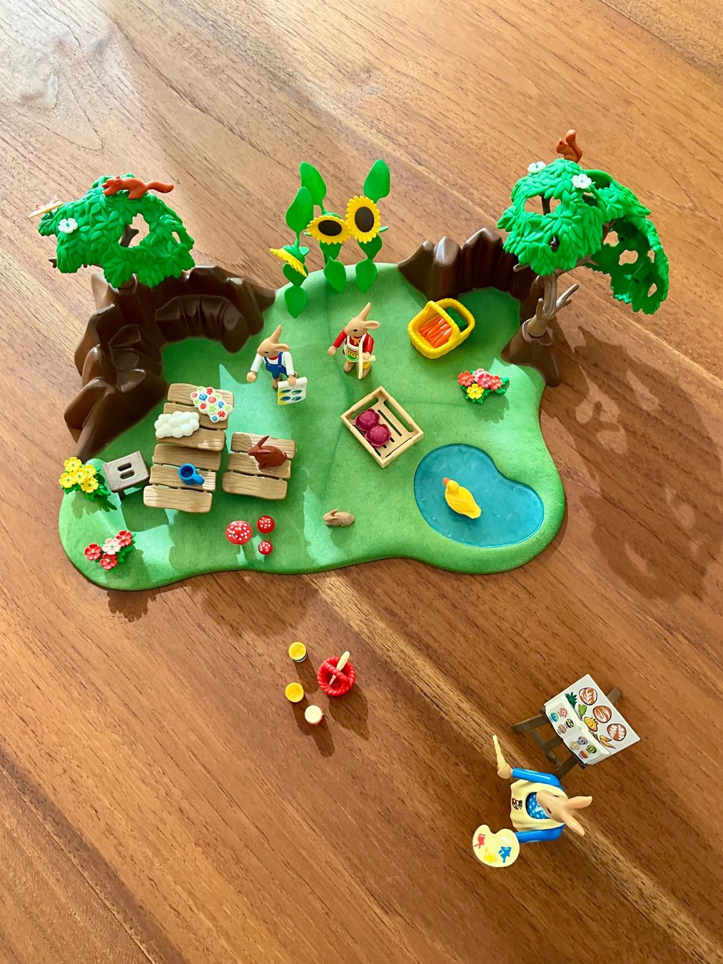 Playmobil Giocattoli: Playmobil Bunny Spring Workshop (4450) – Usato da Davos Clavadel venduto da panorama01 1