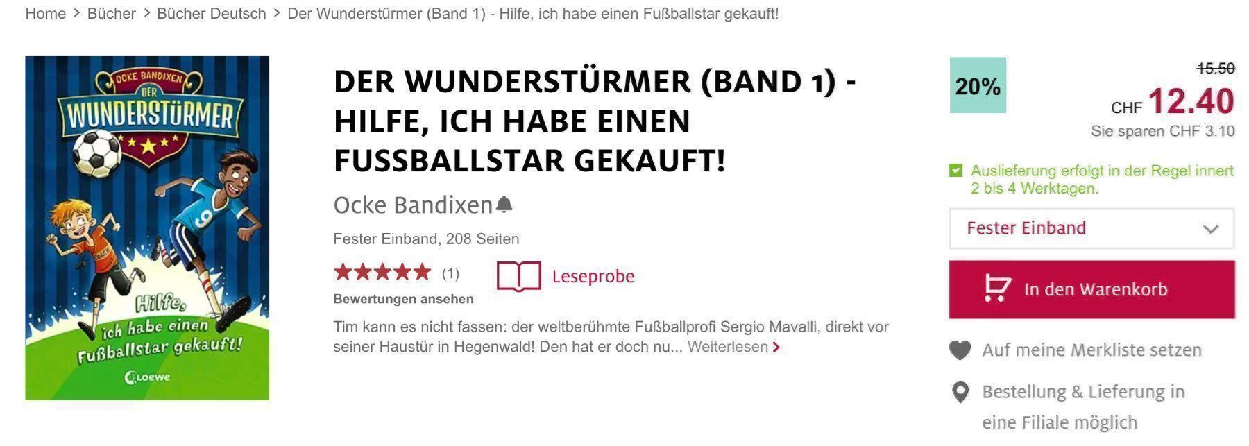 Bücher: Hilfe, ich habe einen Fussballstar... – Neu (gemäss Beschreibung) aus Rothenburg von Kaulquappe55 1