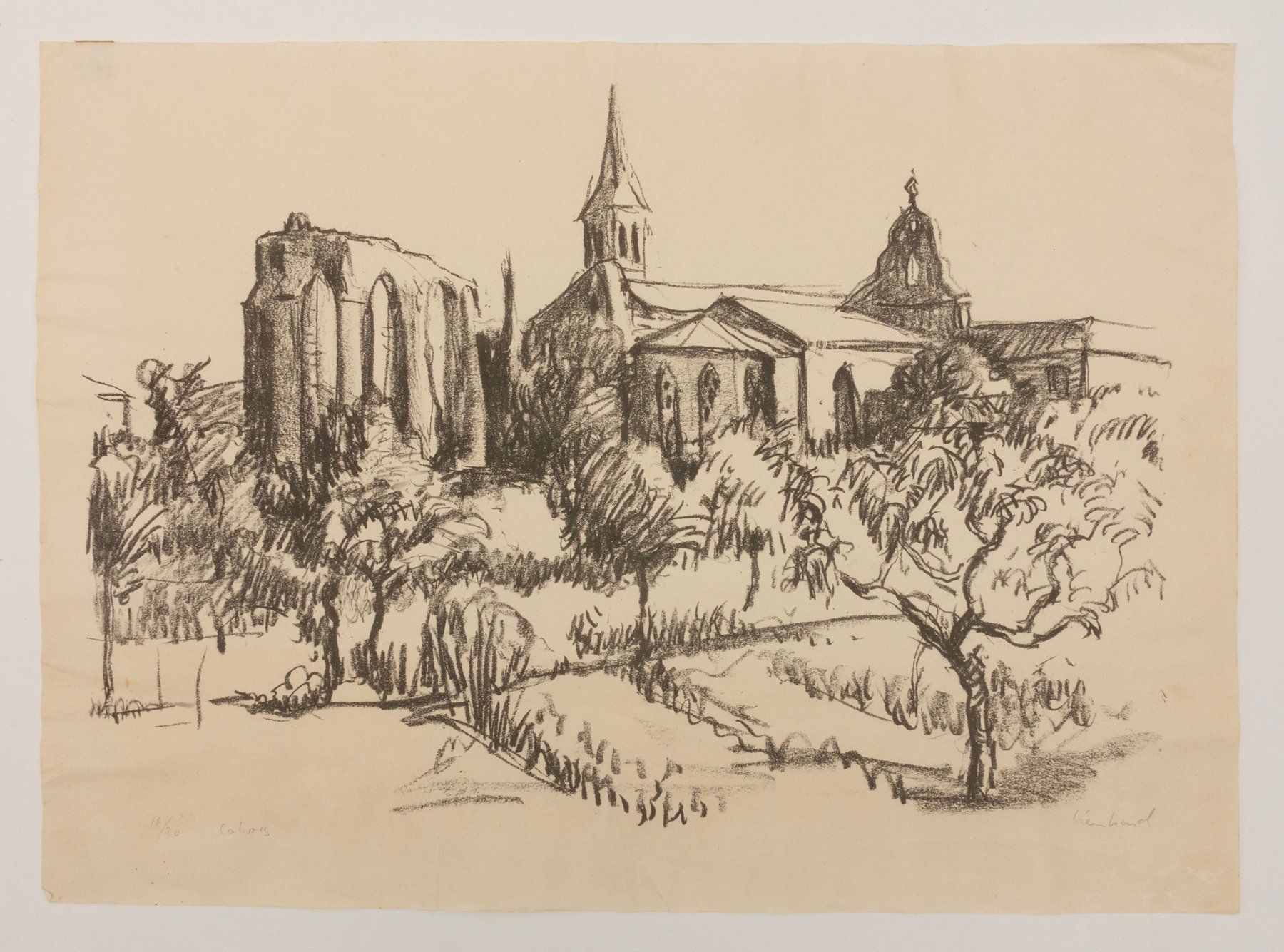 Grafica & Litografie: Robert Lienhard / Lithografie – Usato da Basel venduto da descendant