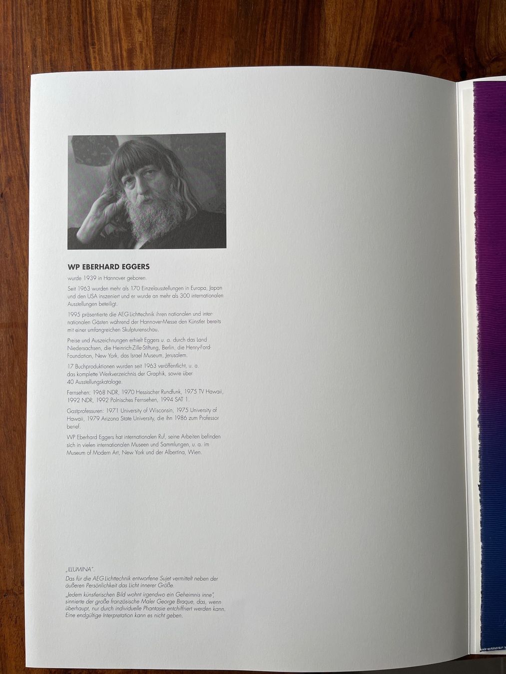 Grafica & Litografie: Lithografie: Illumina von Eberhard Eggers – Nuovo (secondo la descrizione) da Zwillikon venduto da Traktorjoe 1