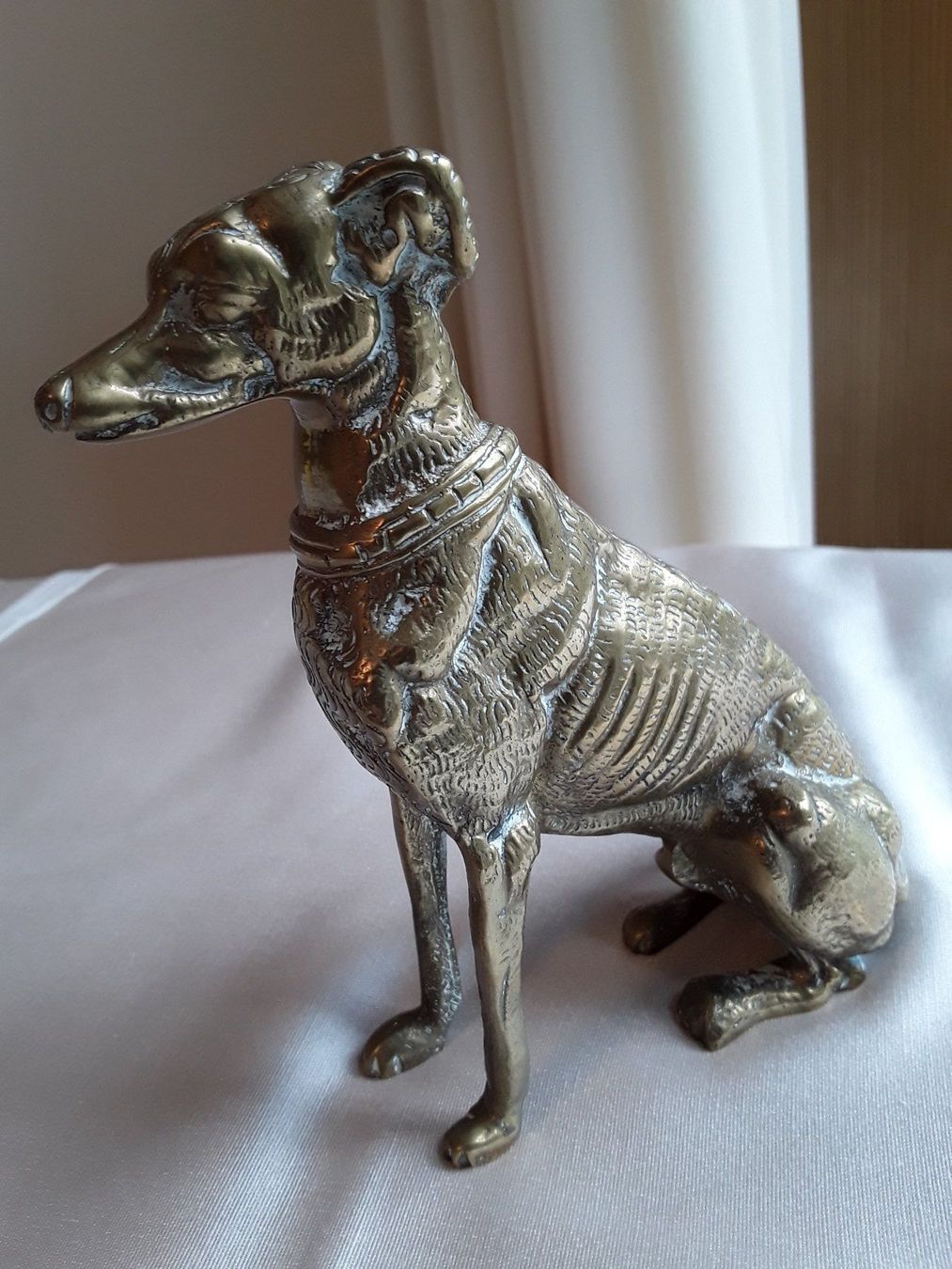 Statuette: Eleganter Messing Windhund – Usato da Zürich venduto da sanwit 8