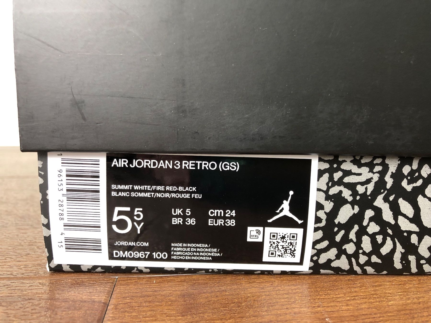 Jordan Schuhe für Jungen: Nike Air Jordan 3 Retro White Cement EU38 – Neu und originalverpackt aus Baar von tortuga72 3