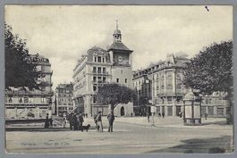 GENÈVE, TOUR DE L' ÎLE. JOLIE VUE ANIMÉE