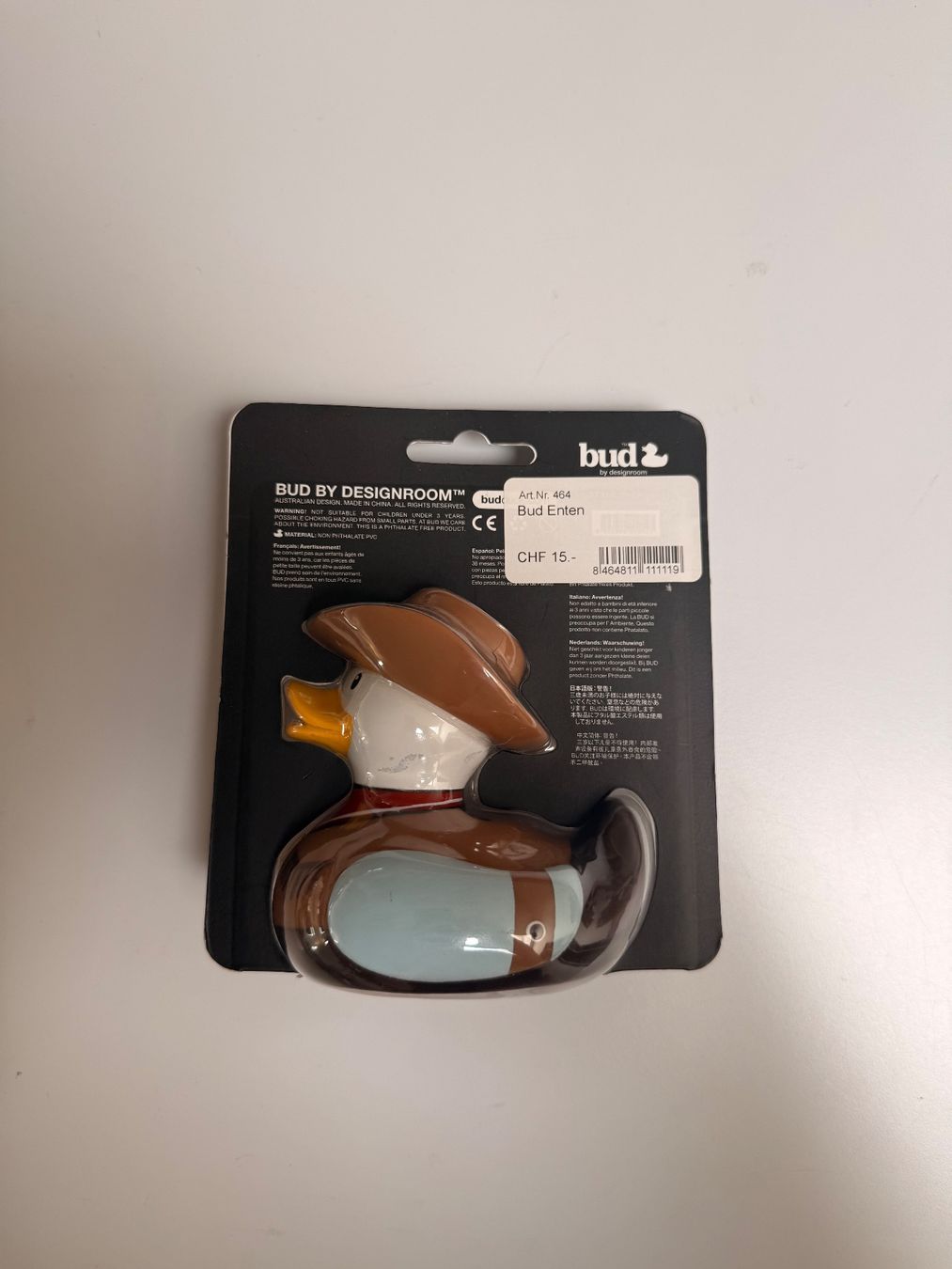 Figurines: Bud Cowboy Bade-Ente Neu – Neuf avec emballage d'origine à Zug par isdach 1