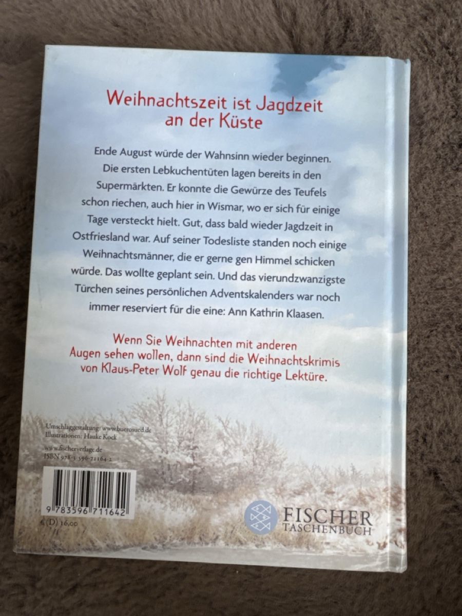 Bücher: Klaus-Peter Wolf Der Weihnachtsmann Killer 3 Buch – Neu (gemäss Beschreibung) aus Zürich von Belisimo 2