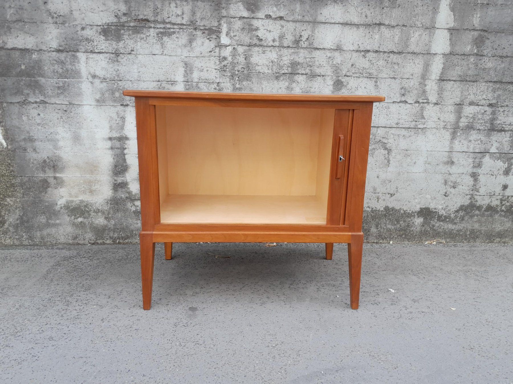 Cassettiere: Vintage Lateral Rolladen Kommode / Sideboard / Minibar – Usato da Männedorf venduto da Bel-view 5