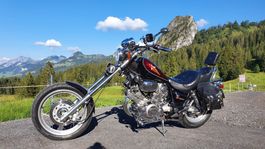 YAMAHA XV 1100 SE Virago Interstate Umbau Moto Weder