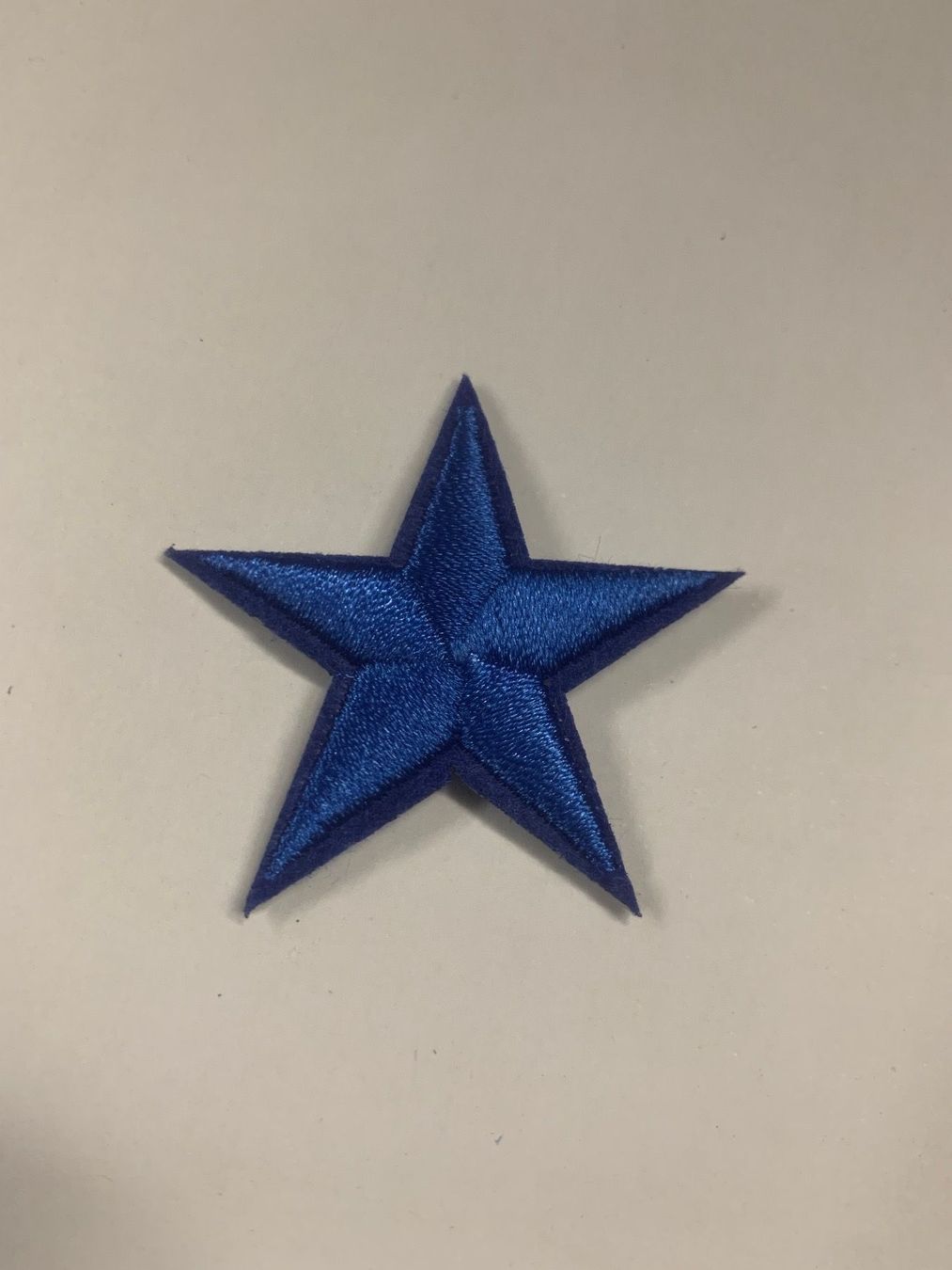 Patches: Stern Blau Badge, Patch, Bügelbild – Neu und originalverpackt aus Ostermundigen von Mcone