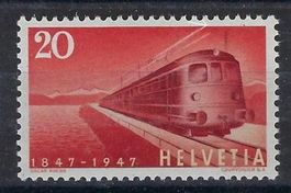 3140D) 279.2.02 Abart fehlender Querträger postfrisch Kt 150