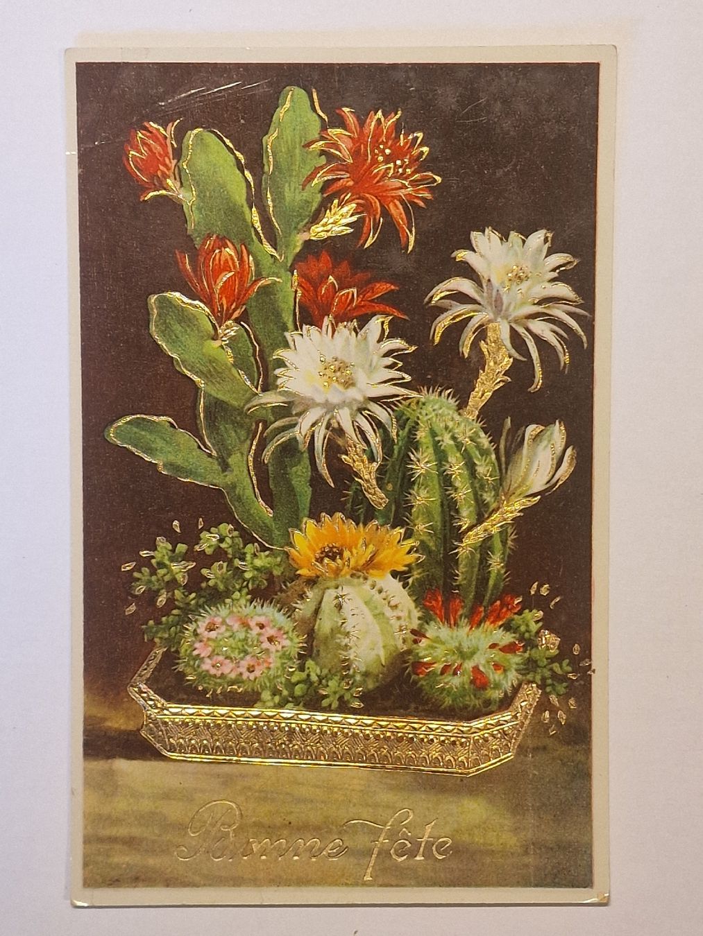 Cartoline postali: Künstlernamen mit Blumen – Usato da Rüegsauschachen venduto da Hbru
