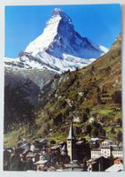 Zermatt 616 m, Matterhorn 4478 m