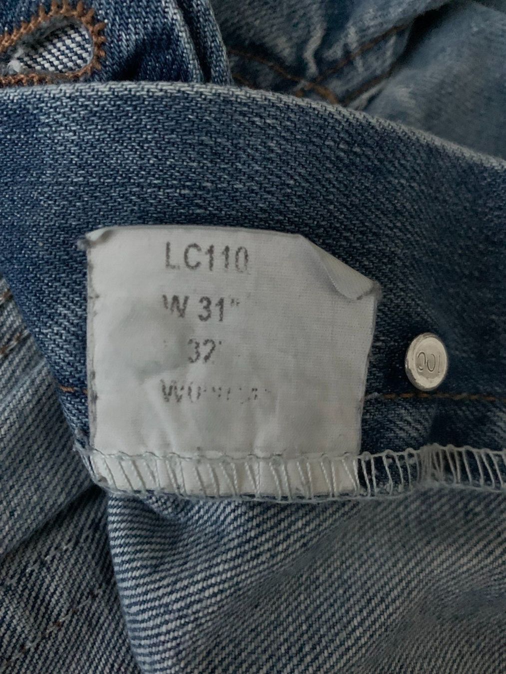 Lee Jeans: Lee Cooper Jeans Blau W31/L32, Ripped – Usato da Landquart venduto da interesse63 8