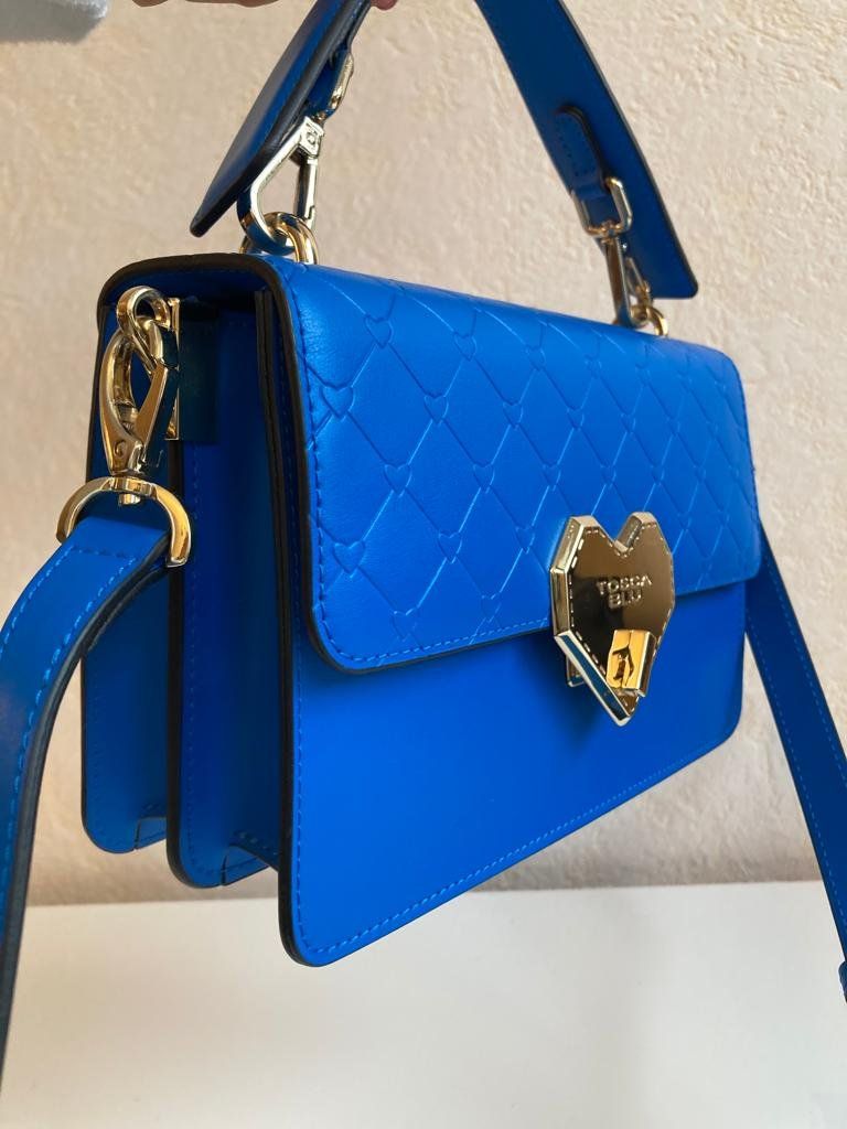 Tosca Blu Borse da donna: TOSCA BLU  Luxury Leather Royal Blue NEW!!! – Nuovo (secondo la descrizione) da Chêne-Bougeries venduto da Seetooyoo 7