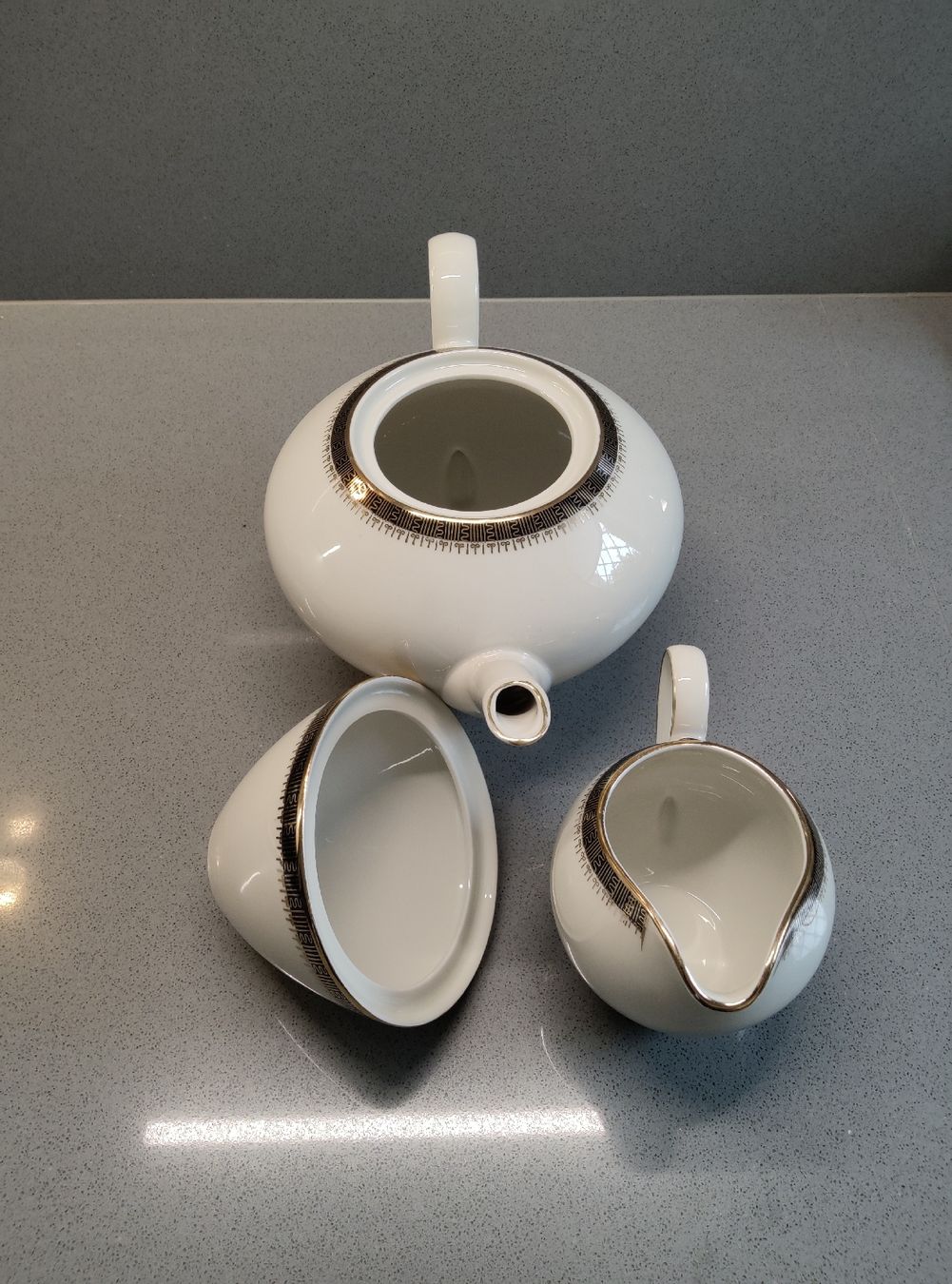 Geschirrsets: VINTAGE TEE/KAFFEE Service/ MITTERTEICH Bavaria – Neu (gemäss Beschreibung) aus Minusio von Todesca 2