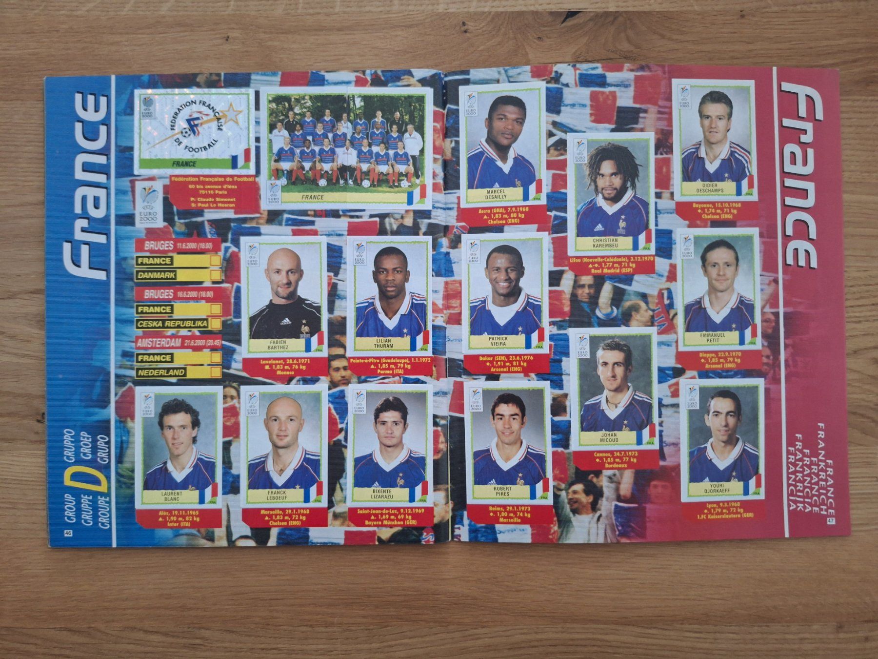Panini Albums: PANINI EURO 2000 – D'occasion à St. Gallen par Matrix023 7