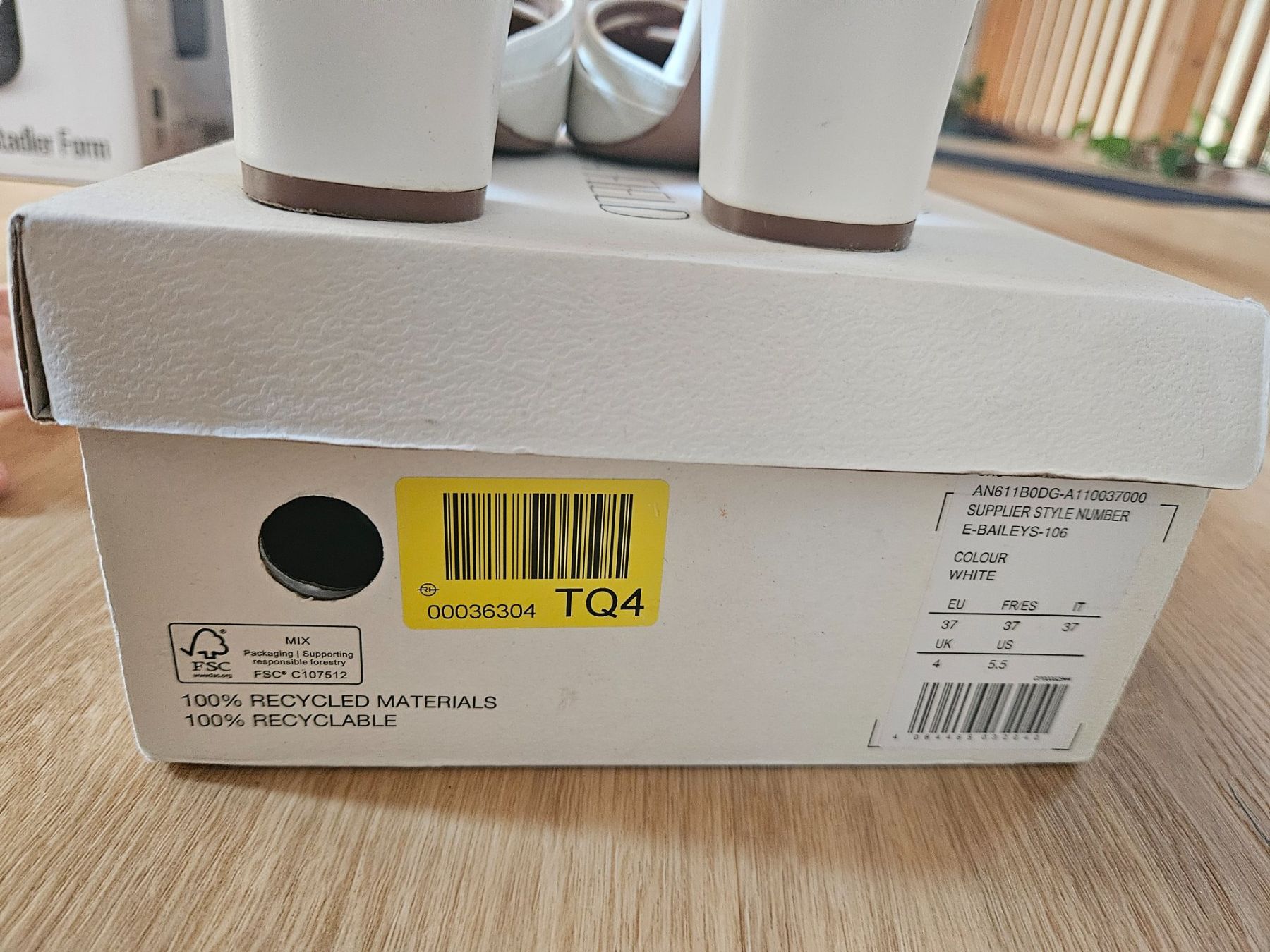 Anna Field Scarpe da donna: Anna Field Pumps Weiss, Gr. 37 – Usato da Thun venduto da yannisgu 4
