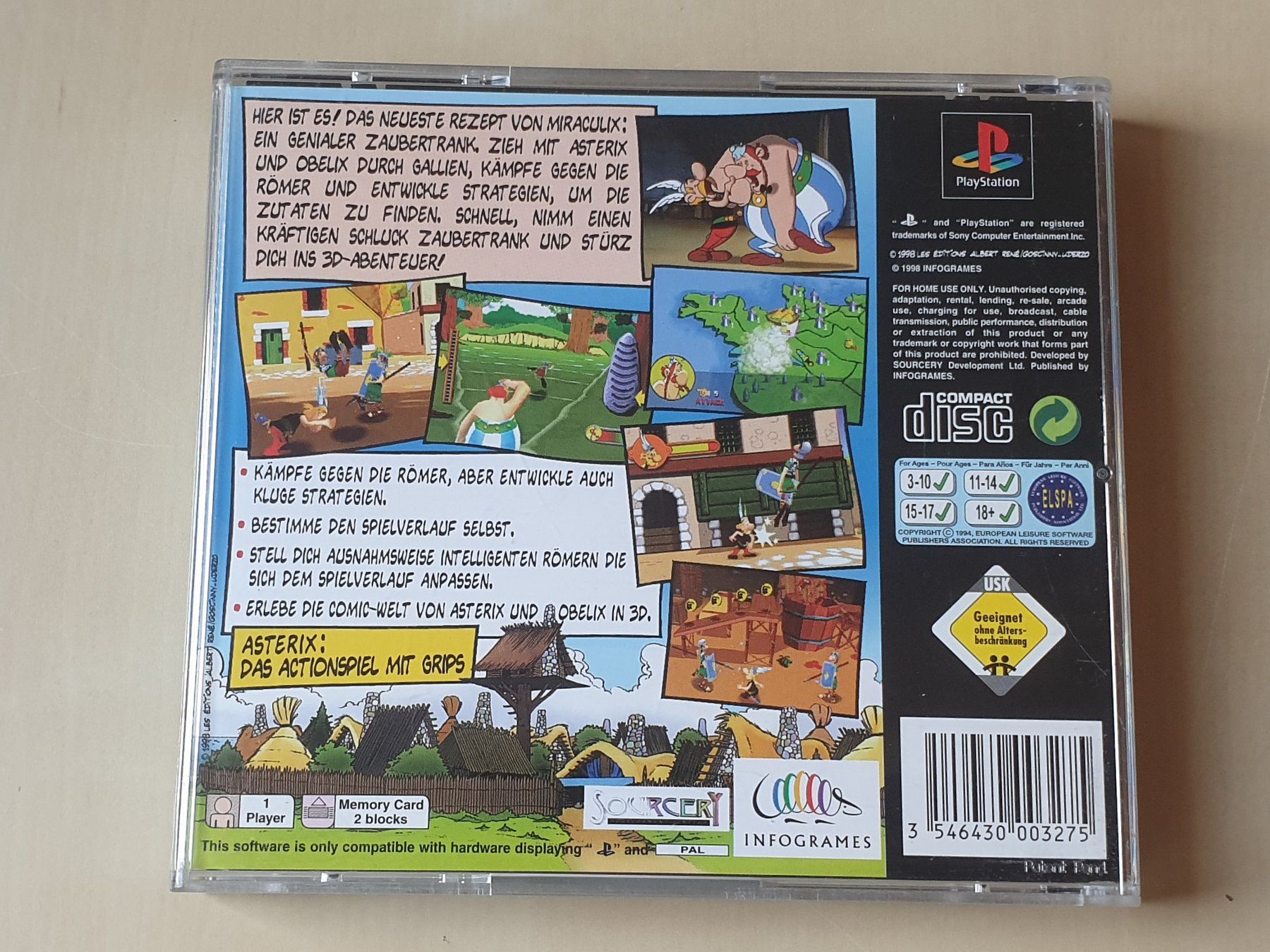Sony Giochi: Asterix – Usato da Stansstad venduto da collectorsshop 1