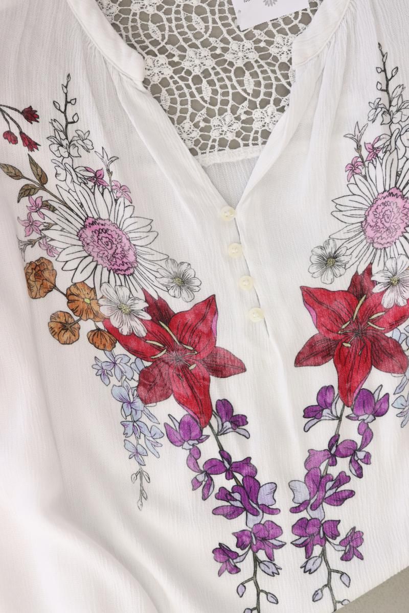 Camicette: Desigual Langarmbluse Gr. M weiß – Usato da Neustadt an der Waldnaab venduto da SecondLifeFashion 3