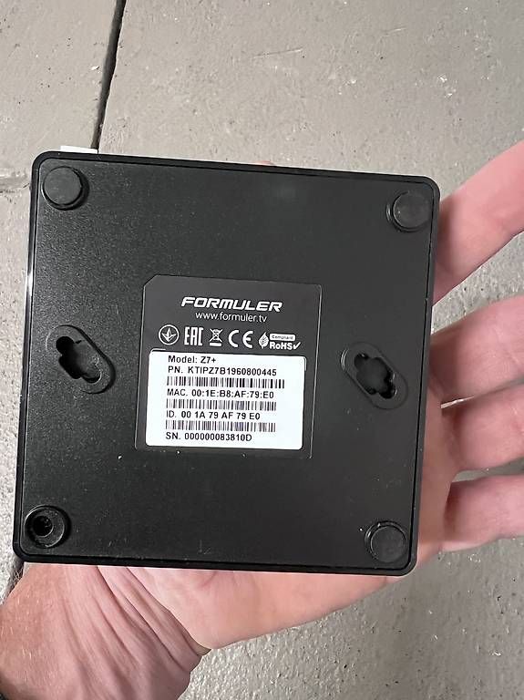 Formuler Ricevitori: Formuler Z8 Multimedia Streaming Box – Usato da Spreitenbach venduto da env_tk78 1