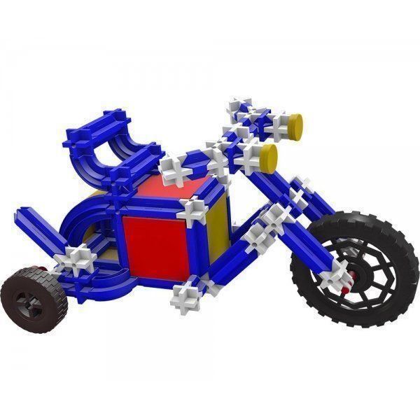 Kit di costruzioni: Baukasten Motorrad, Töff, Chopper – Nuovo e nell'imballaggio originale da Mosnang venduto da glascom 1