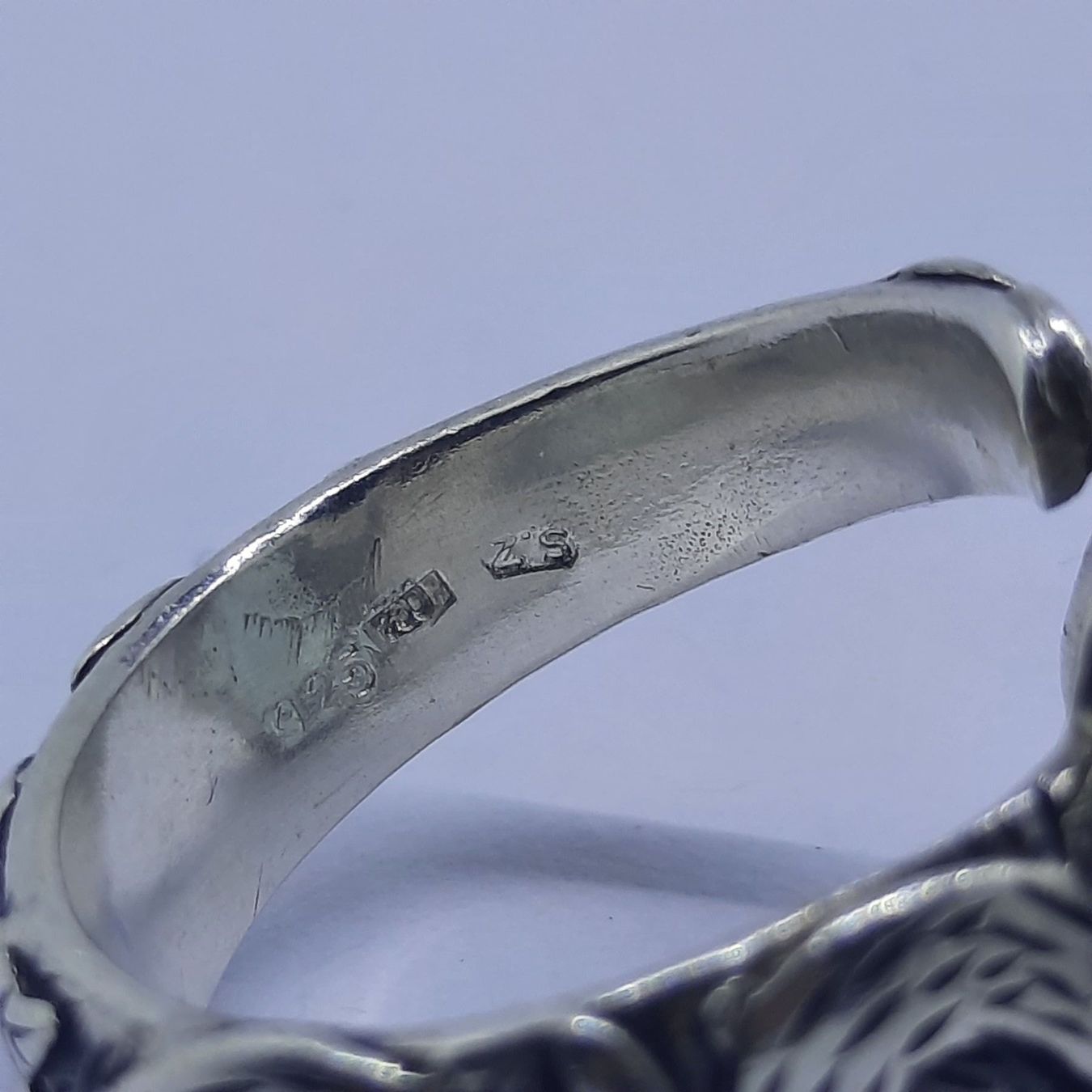 Anelli: Edler Ring mit bezauberndem Aquamarin Edelstein Gold Silber – Usato da Unterägeri venduto da Altgoldschmuck 6