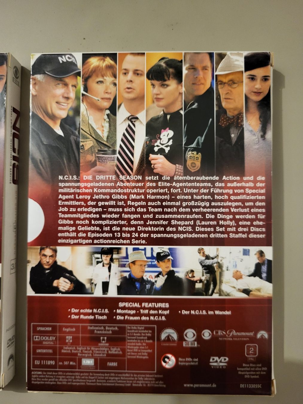 Tutti i DVDs: NCIS 3. Staffel komplett – Usato da Wettingen venduto da Shatterstone86 1
